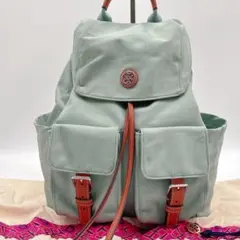 希少カラーTORY BURCH トリーバーチ　ナイロン フラップ バックパック