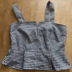 チェックビスチェのサムネイル