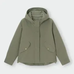 GU マウンテンパーカー オリーブ レディース Sサイズ