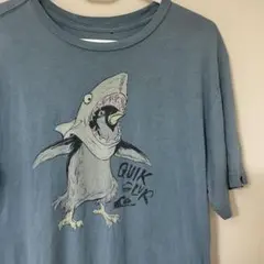 Quiksilver クイックシルバー Tシャツ ペンギン サメ　アニマル　古着のサムネイル