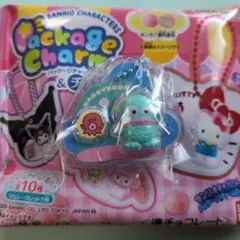 サンリオキャラクターズ　パッケージチャーム＆チョコボーロ　ハンギョドン