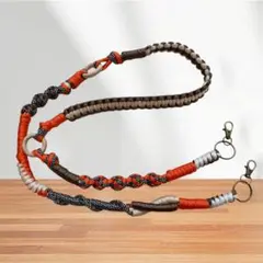 パラコード製スマホショルダーストラップ