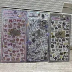 カミオジャパン プチドロップステッカー 3種セット　ジュエルプチドロ
