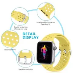 Apple Watch専用の交換用バンド ソフトシリコーンバンド 42/44mm