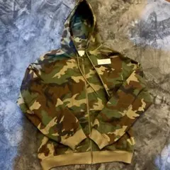 thisisneverthat 迷彩ダブルジップパーカー Ｌ