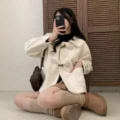 アウター ダッフルコート