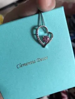 Clementia Decor ハート シルバーネックレスのサムネイル