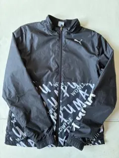 PUMA ブラックジャケット 160 裏フリース　adidas NIKE