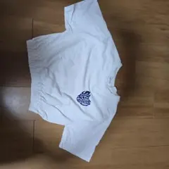 キッズ 半袖Tシャツ ホワイト ロゴプリント