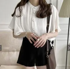 GRL（グレイル）「シフォンフリルスリーブブラウス[fo1788]」