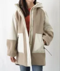 新品未使用　SEADRAKE エコファー　ジャケット etre!par bleu comme bleu - Seadrake(シードレイク)｜Yahoo