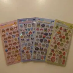 【正規品】　ボンボンドロップシール　たまごっち　4枚セット　ボンドロ