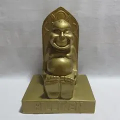 ビリケンさん 商売繁盛 縁起物 置物 金色 特大オブジェ 金運 Billiken