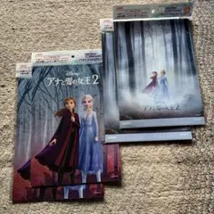 アナと雪の女王2クリアファイルセット　4枚