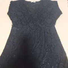 プロポーション ボディドレッシング 黒 レース ワンピース フリーサイズ