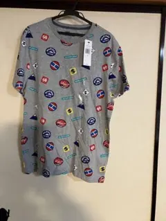 未使用HILFIGER DENIM ロゴ Tシャツ S/P グレーのサムネイル
