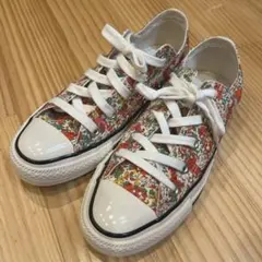 【GWセール】CONVERSE ALLSTAR リバティ 花柄スニーカー