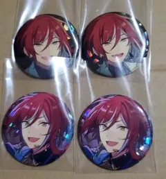 プロセカ あんスタ コラボ 缶バッジ 夏目