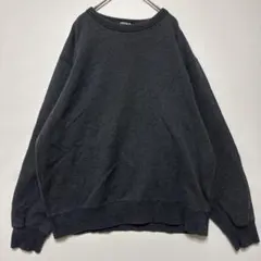UNIQLO ユニクロ スウェット トレーナー チャコールグレー XL トップス