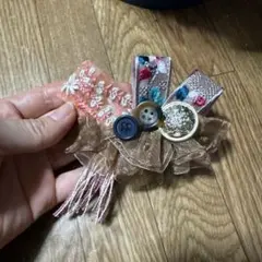 ハンドメイド　ヘアアクセサリー
