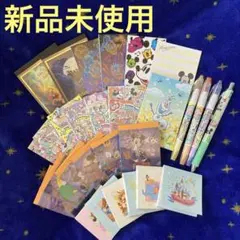 気まぐれお値下げ中【12】ディズニー　文房具まとめ売り　メモ帳・付箋・ボールペン