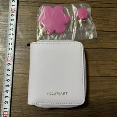 JILL STUART（ジルスチュアート） レザー調マルチケース　朱肉ケース付き