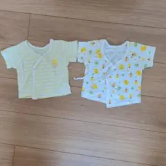 ベビー肌着 2枚セット 50-60cm