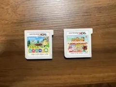 とびだせ どうぶつの森 ハッピーホームデザイナー 3DS ソフト 2本セット