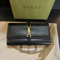 グッチ GUCCI チェーンウォレット 長財布 ジャッキー1961 652681