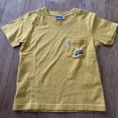 EDWIN キッズ Tシャツ 120cm イエロー
