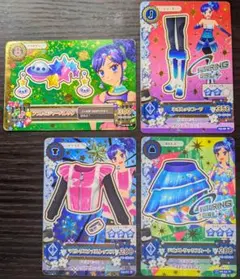 アイカツ　カード　霧矢あおい　4枚セット