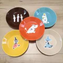 【SHOP限定】moomin 小皿プレートムーミン スナフキン ミイ ニョロ