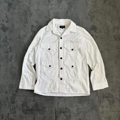 beams ビームス　ホワイト　白　シャツ　ジャケット　y2k vintageのサムネイル