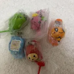 たまごっち カラフルマルチチャーム 5個セット くちぱっち　ふらわっち　めめっち