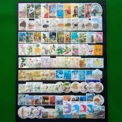 封書110円用 記念特殊切手 100種100枚(使用済)