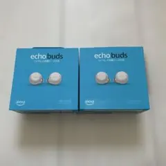 【新品未開封】echo buds 第2世代 ワイヤレスイヤホン 白 2個のサムネイル
