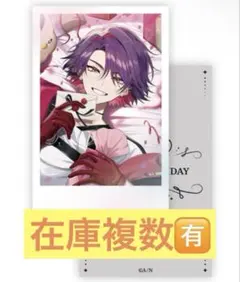 にじさんじ 誕生日グッズ 渡会雲雀 チェキ風カード 2024