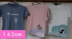 半袖Tシャツ 3枚セット 140cm
