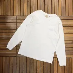 Goodwear クルーネック 長袖 ポケット Tシャツ ロンT ポケT