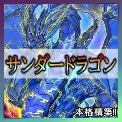 本格構築【サンダードラゴン】デッキ メイン＆EX15＆スリーブ - メルカリ
