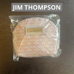 新品　JIM THOMPSON 象柄の小型ポーチ　(タイシルク100%)のサムネイル