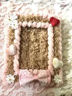 【ハンドメイド】もこもこトレカケース