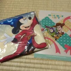 立川立飛限定　ディズニーストア　限定品　オリジナルトートバッグ　クリアファイル