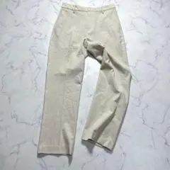 ユニクロ　スラックス　アイボリー　【M】 オフィス　カジュアル　美品