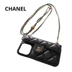 CHANEL iPhoneケース 15pro 【極美品】 アイフォン16/15 ケース シャネル chanel スマホケース 15pro iphone