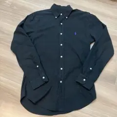Ralph Lauren ブラック スリムフィット 長袖シャツ S