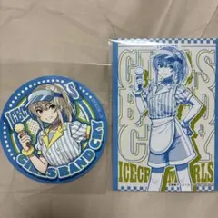 ガールズバンドクライ 中国限定 コラボ カフェ アクリル色紙 河原木