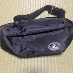 CAPTAIN STAG ブラックボディバッグ