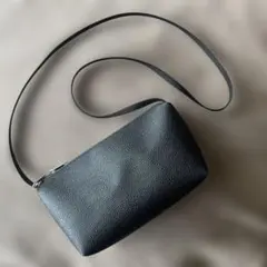 極美品✨️ 【Aeta】ボンサック レザー 巾着ショルダーバッグ 黒