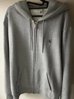 Calvin Klein グレー パーカー Lサイズ